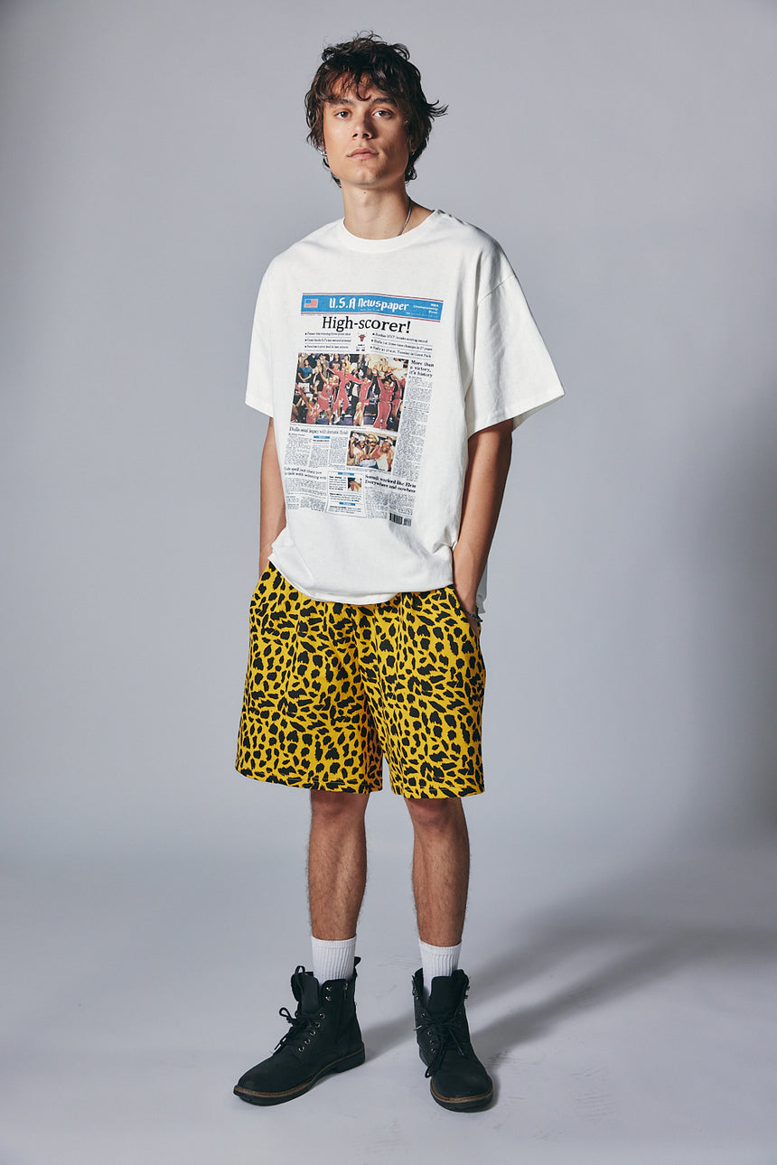 USA Newspaper Digital Print Tee