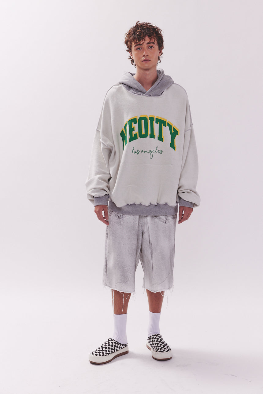 Heavy Cotton NEOITY Reversible Hoodie Pullover