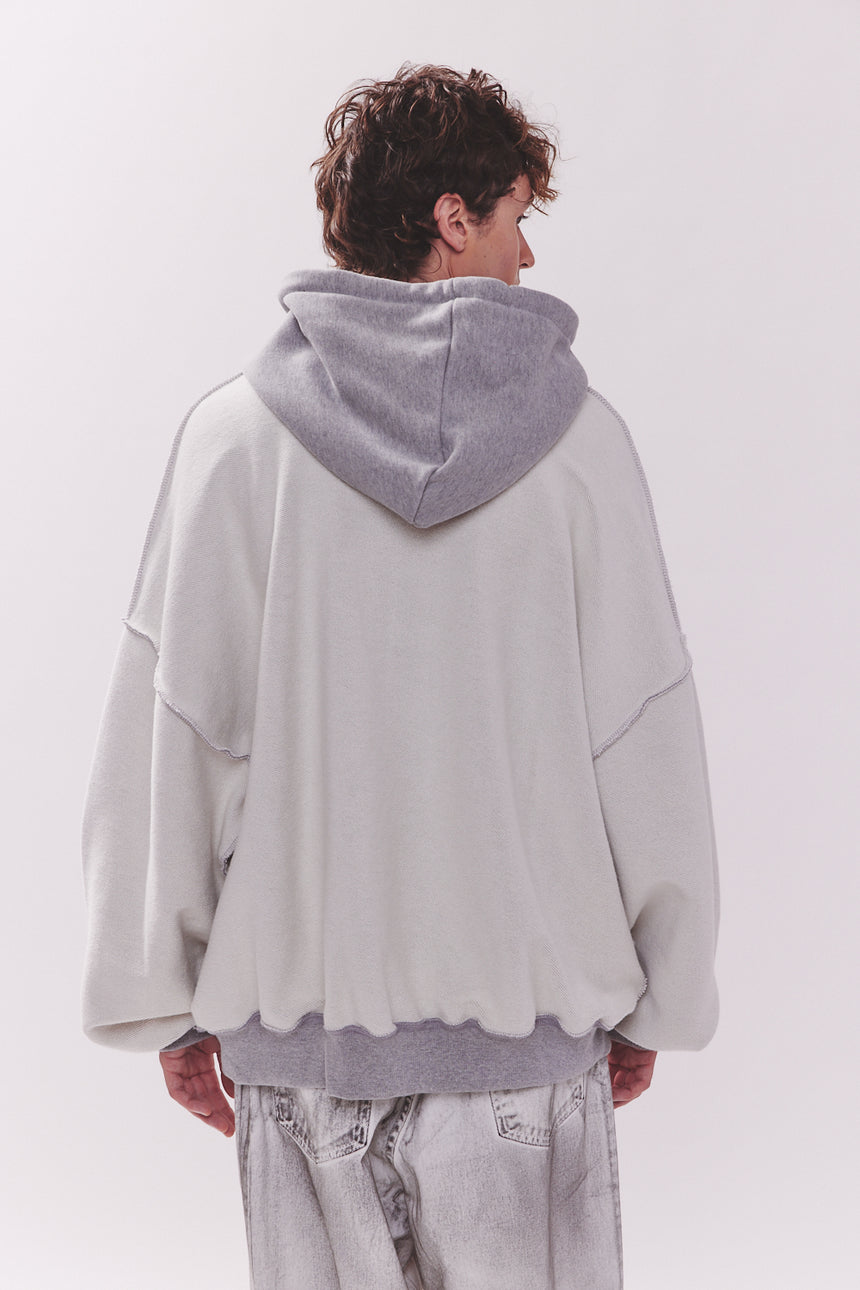 Heavy Cotton NEOITY Reversible Hoodie Pullover