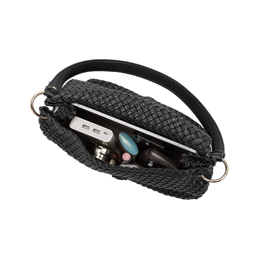 Natalia Saddle Recycled Vegan Shoulder Bag Pre-Order 9/30