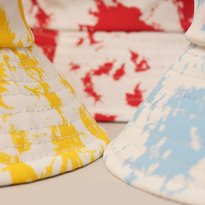 Tie-Dye Pattern Reversible Bucket Hat