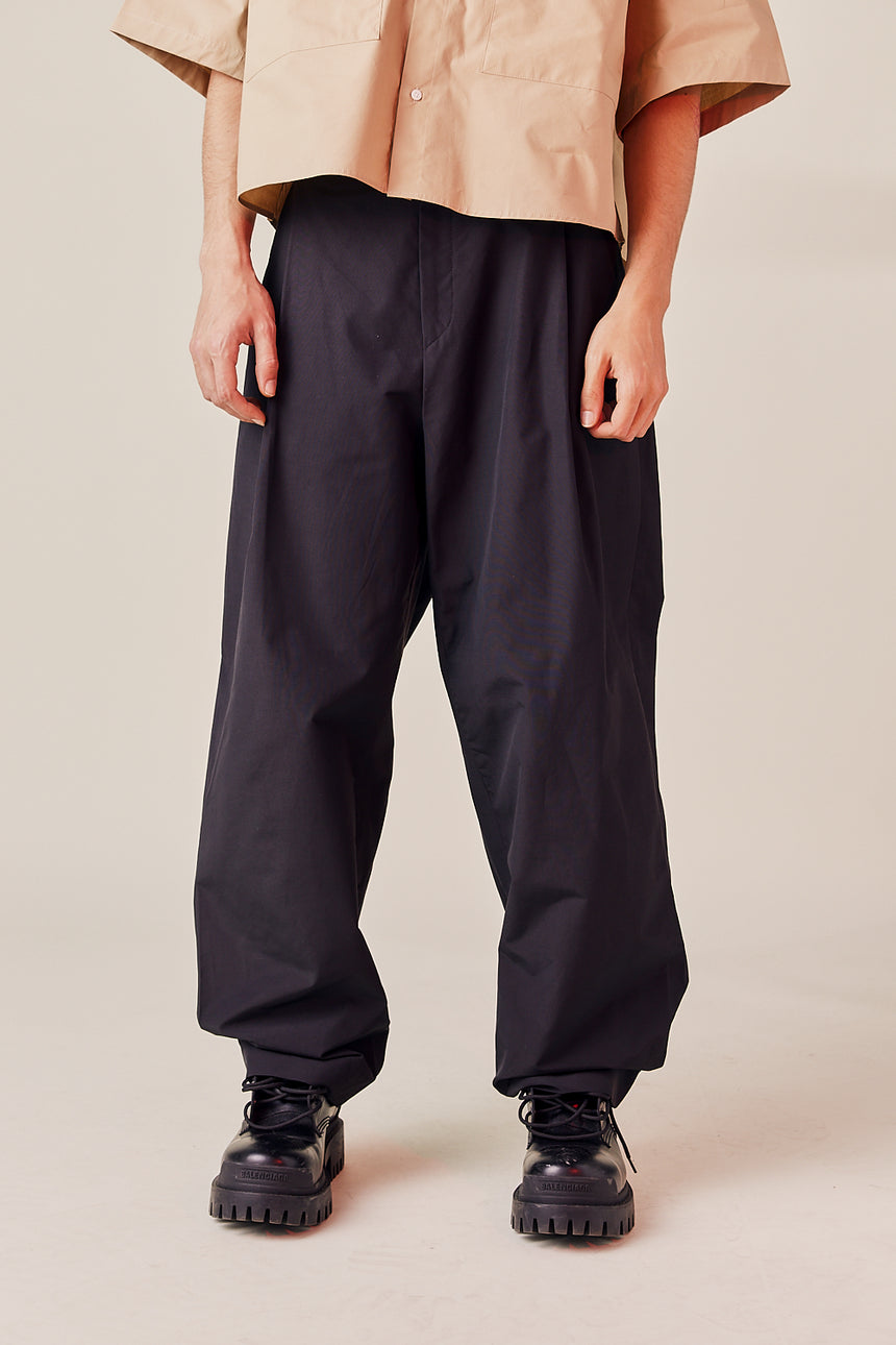 Double Pleated Fisher Ankle Trouser