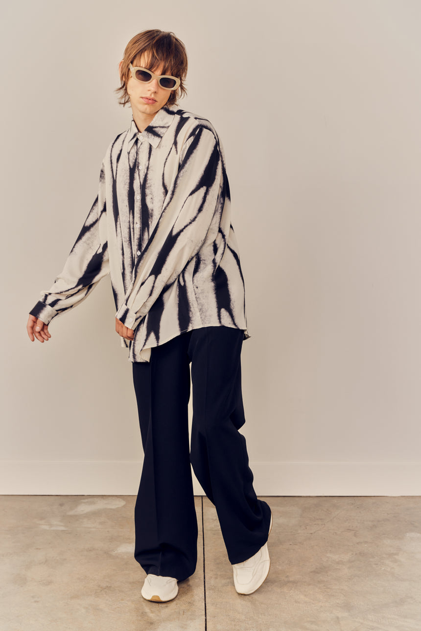Wide Legs With Strings Relaxed Trouser