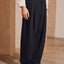 Double Pintuck Wide Balloon Trousers