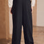 Double Pintuck Wide Balloon Trousers