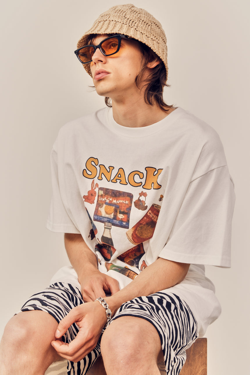 Checker Mesh Knit Bucket Hat