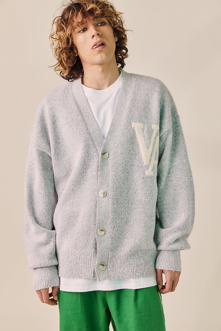 V-neck Loose Fit Knit Cardigan