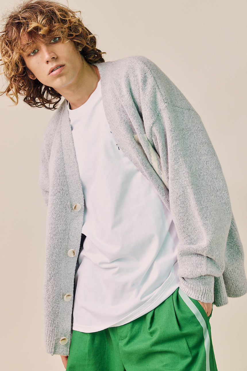 V-neck Loose Fit Knit Cardigan