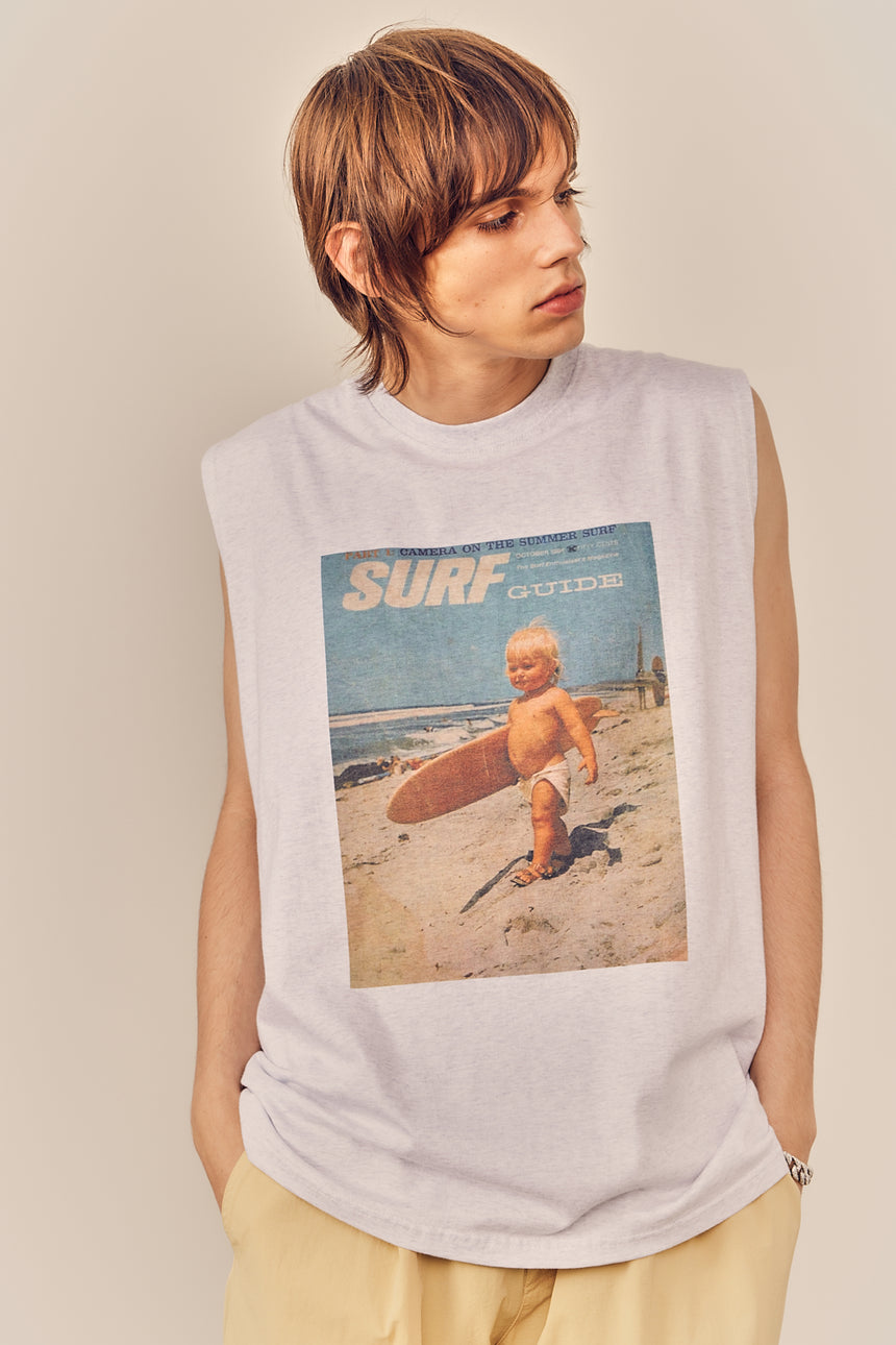 Surf Guide Sleeveless Muscle Tee