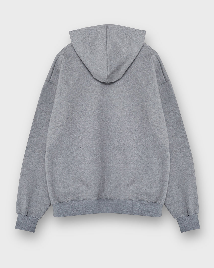 A Boy Side Pocketed Fleece Hoodie