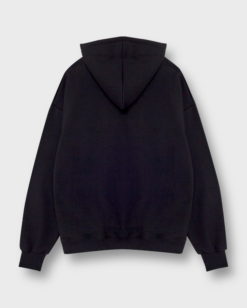 A Boy Side Pocketed Fleece Hoodie