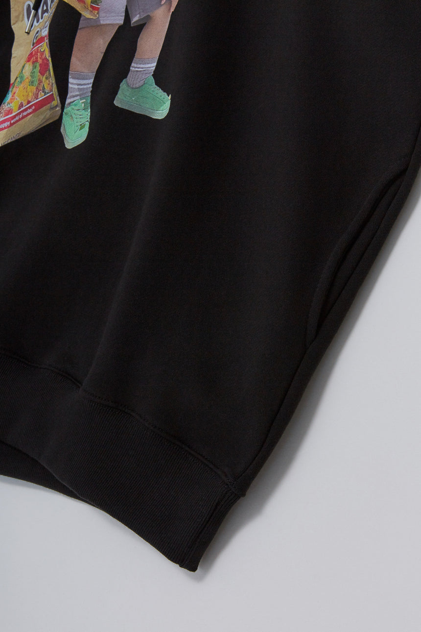 A Boy Side Pocketed Fleece Hoodie