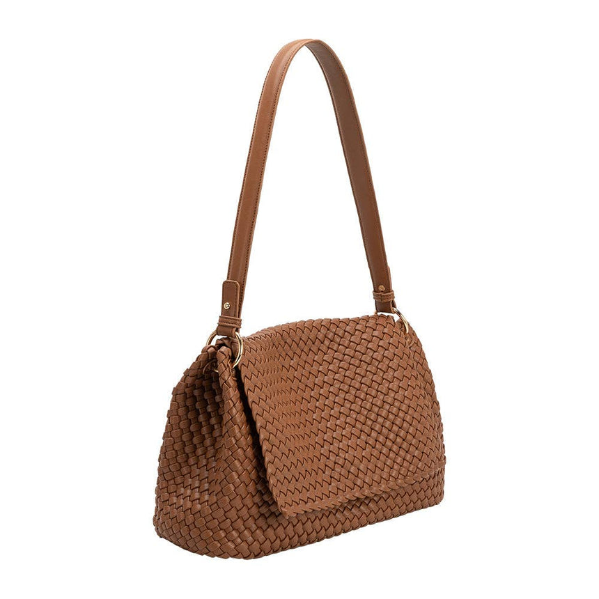 Natalia Saddle Recycled Vegan Shoulder Bag Pre-Order 9/30