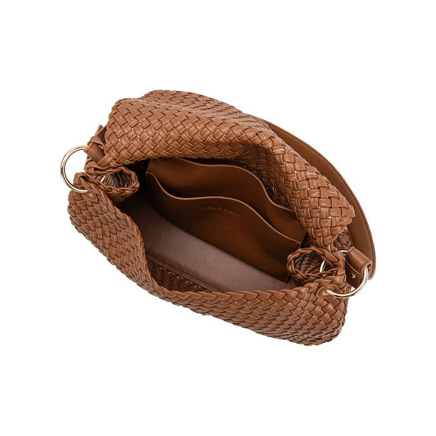Natalia Saddle Recycled Vegan Shoulder Bag Pre-Order 9/30