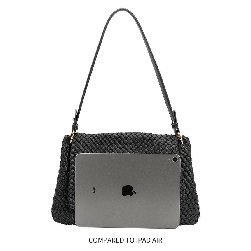 Natalia Saddle Recycled Vegan Shoulder Bag Pre-Order 9/30