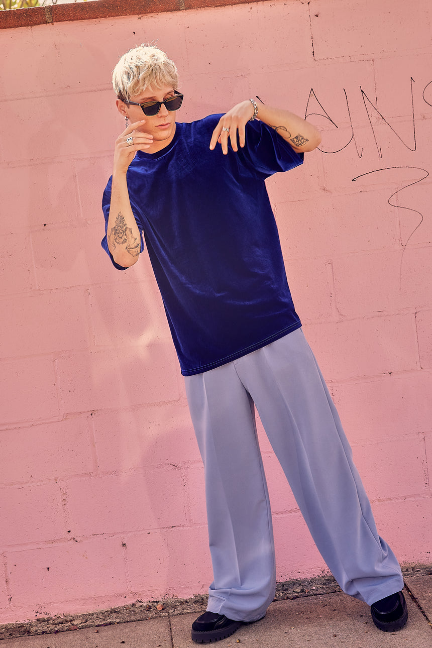 Wide Legs With Strings Relaxed Trouser
