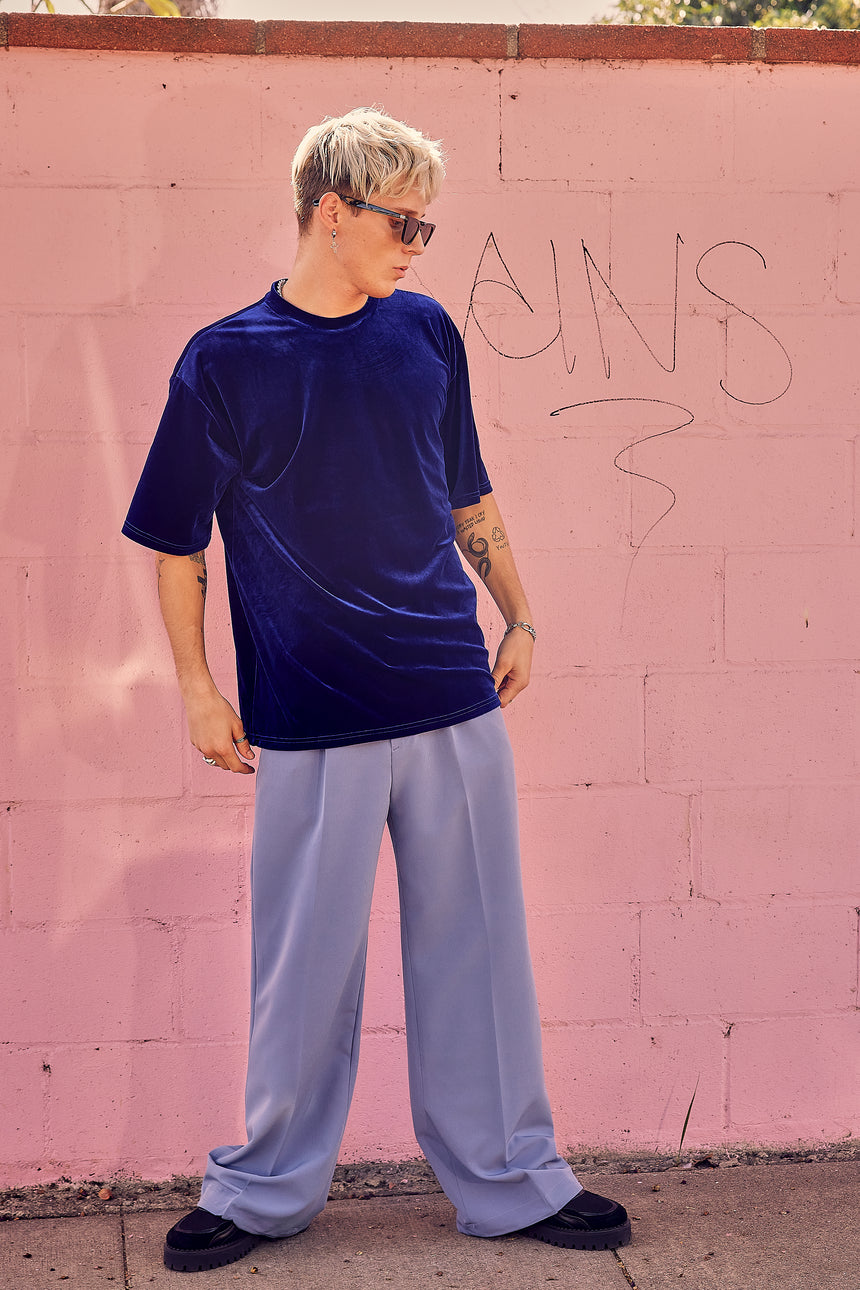 Wide Legs With Strings Relaxed Trouser