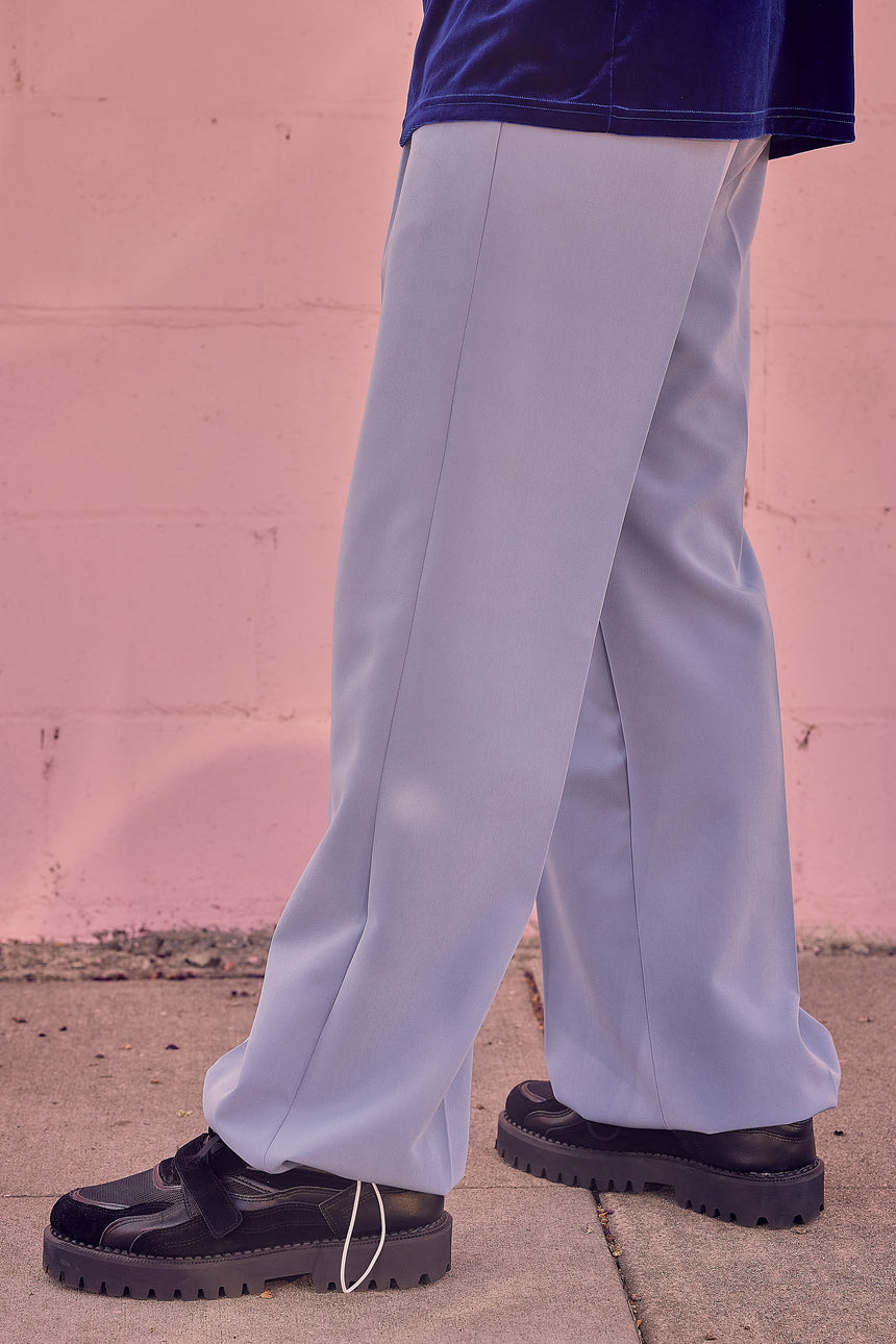 Wide Legs With Strings Relaxed Trouser