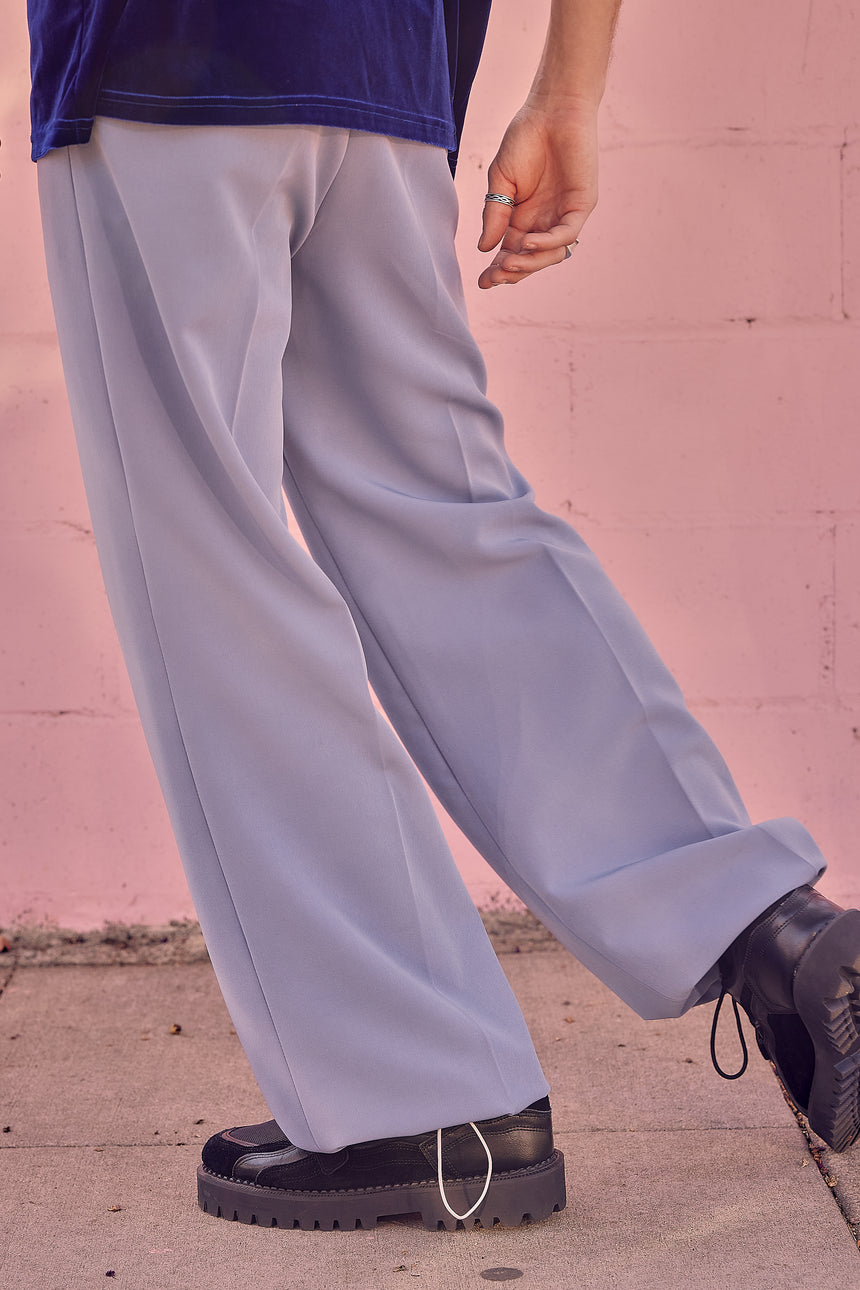 Wide Legs With Strings Relaxed Trouser