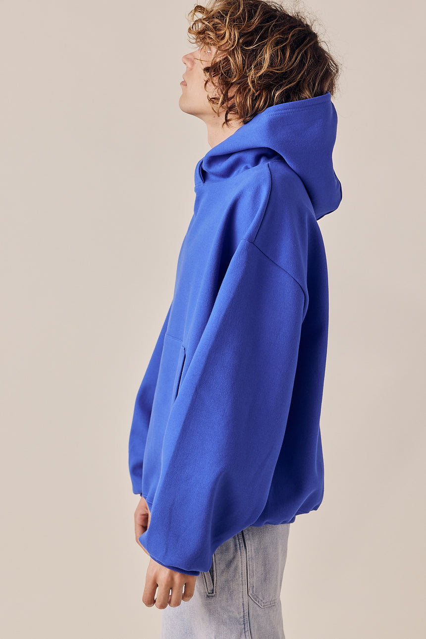 Button Detailed Crop Hoodie