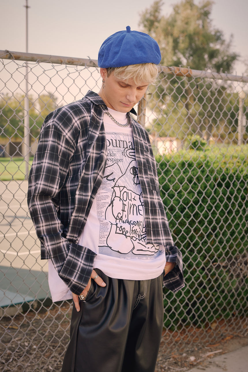 Journalistic Scribble Graphic Tee