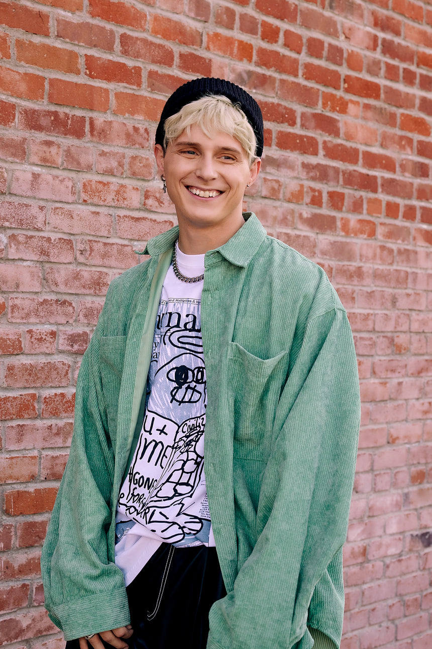 Journalistic Scribble Graphic Tee