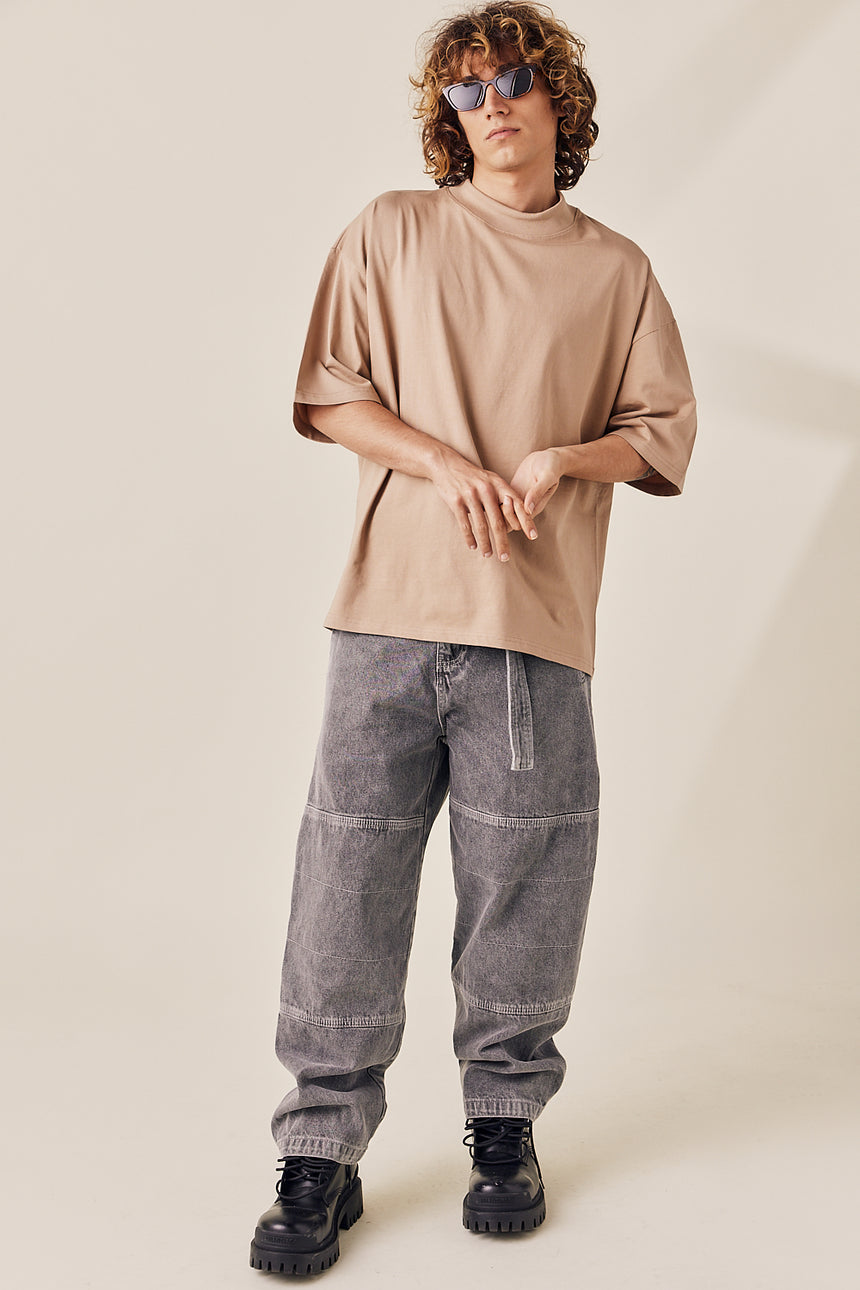 Daily High Neck Silket Tee