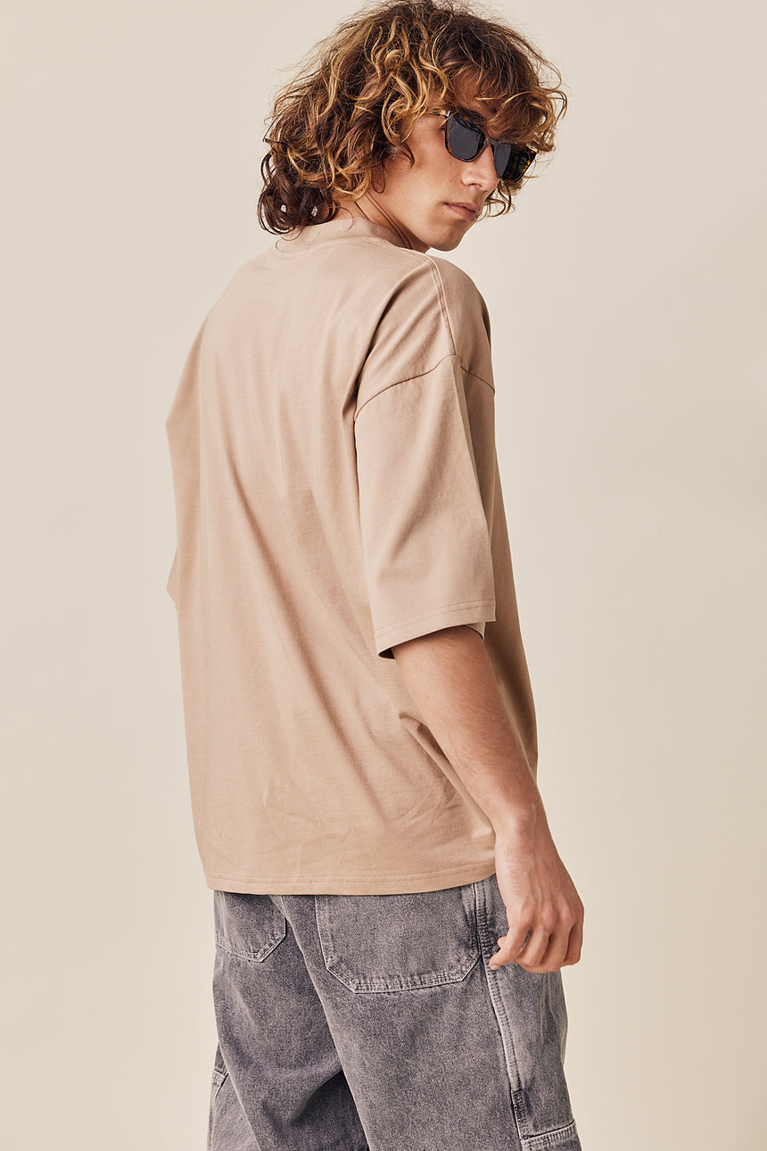 Daily High Neck Silket Tee