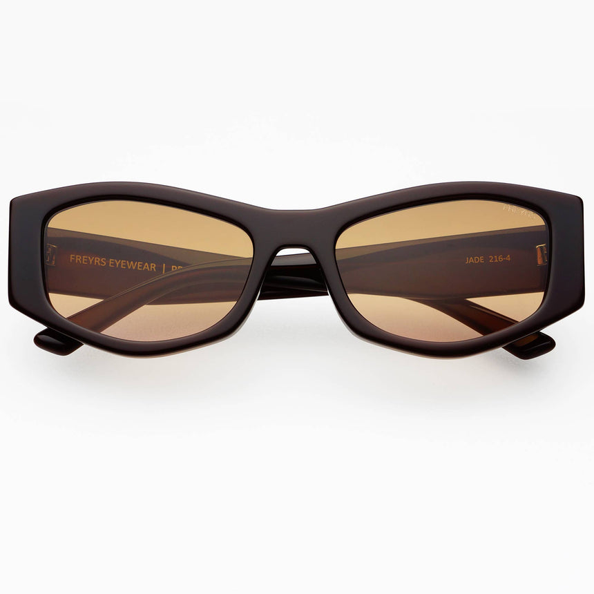 Jade Acetate Cat Eye Sunglasses