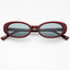 Mimi Acetate Oval Sunglasses