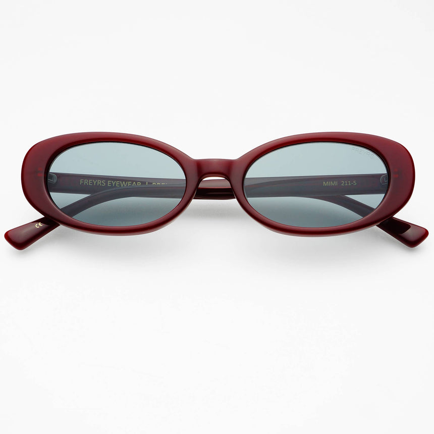 Mimi Acetate Oval Sunglasses