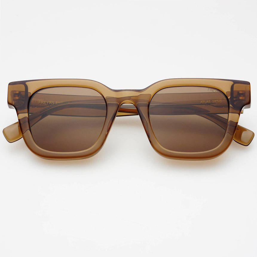 Atlas Acetate Mens Rectangular Sunglasses