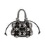 Bobby Black Vegan Leather Top Handle Bag