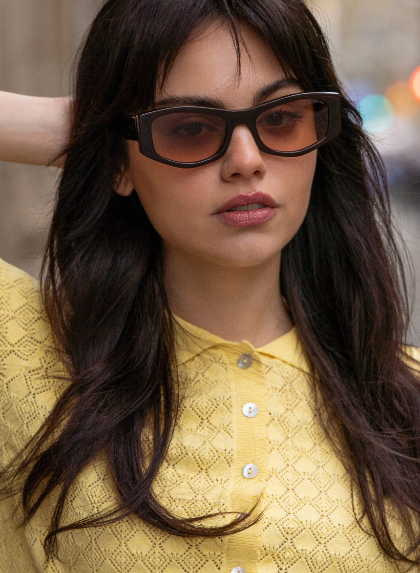 Jade Acetate Cat Eye Sunglasses