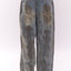 Vintage Mud Washed Wide Denim Pants