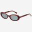Mimi Acetate Oval Sunglasses