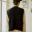 V-neck High Low Cropped Knit Vest
