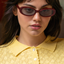 Mimi Acetate Oval Sunglasses