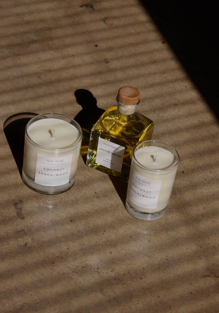 Coconut & Sandalwood Candle / Available in Multiple Sizes