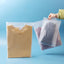 50pcs, 6 sizes Frosted Transparent clothing zipper poly bag