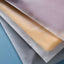 50pcs, 6 sizes Frosted Transparent clothing zipper poly bag