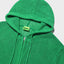 Mesh Zip-Up Hooded Pullover Cardigan