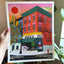 On a Corner in Brooklyn Art Print