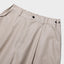 Coated Cotton Wide Bermuda Shorts
