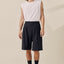 Padded Shoulder Basic Muscle Tee