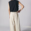 Comfy Linen Pintuck Wide Pants