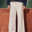 Wide Leg With Strings Relaxed Trouser