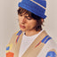 Triple Stripe Summer Knit Bucket Hat
