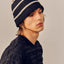 Triple Stripe Summer Knit Bucket Hat