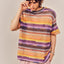 Palette Crewneck Knit Top